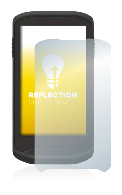 Image of the device Zebra TC20 Touch with a wide variety of screen protectors.