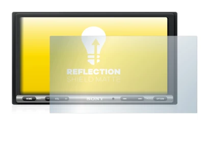 Image of the device Sony XAV-AX3005DB with a wide variety of screen protectors.