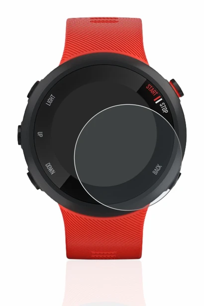 Image of the device Garmin Forerunner 45 with a wide variety of screen protectors.