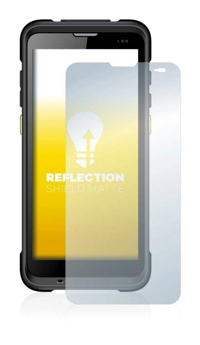 Image of the device Chainway C66 with a wide variety of screen protectors.