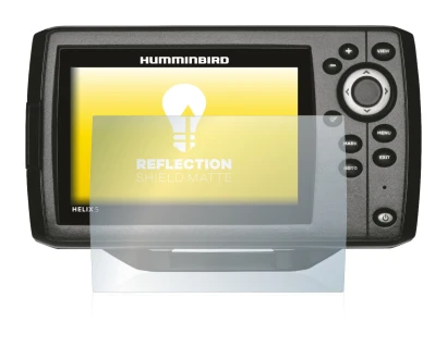 Image of the device Humminbird Helix 5 with a wide variety of screen protectors.