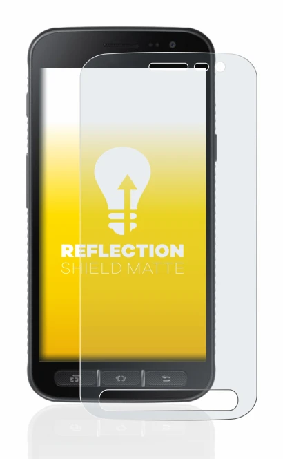 Image of the device Samsung Galaxy XCover 4s with a wide variety of screen protectors.