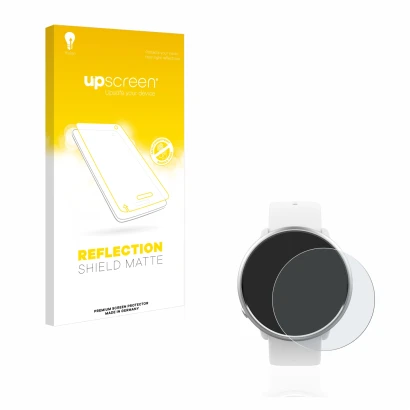Front side of a product packaging with the brand logo upscreen. Next to it is the device Polar Ignite shown with the correspon