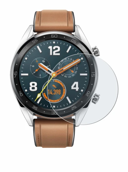 Image of the device Huawei Watch GT Classic with a wide variety of screen protectors.