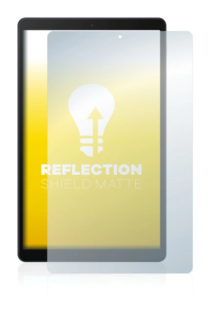 Image of the device Samsung Galaxy Tab A 10.1 LTE 2019 with a wide variety of screen protectors.