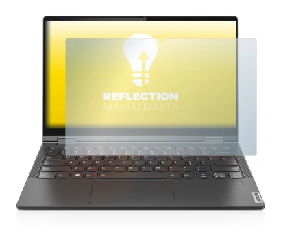Image of the device Lenovo Yoga C640 with a wide variety of screen protectors.