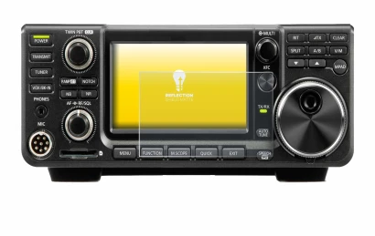 Image of the device Icom IC-9700 with a wide variety of screen protectors.