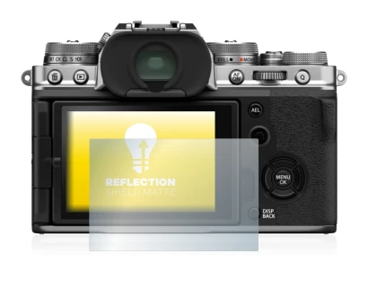 Image of the device Fujifilm X-T4 with a wide variety of screen protectors.