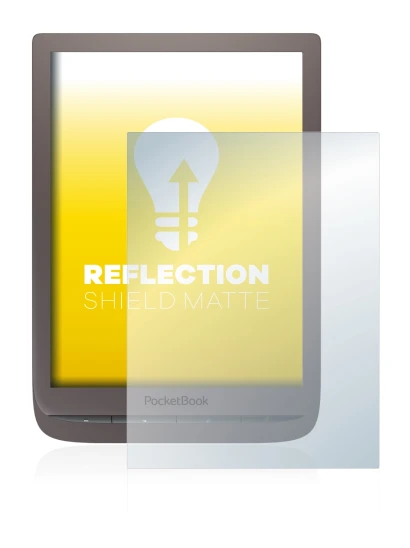 Image of the device PocketBook InkPad 3 Pro with a wide variety of screen protectors.
