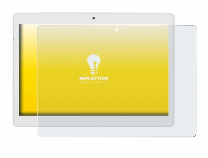 Image of the device Alldocube M5X Pro with a wide variety of screen protectors.