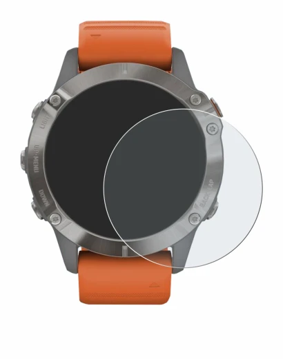 Image of the device Garmin Fenix 6 Pro Solar with a wide variety of screen protectors.