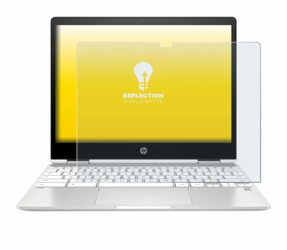 Image of the device HP Chromebook x360 12b-ca0005nf with a wide variety of screen protectors.