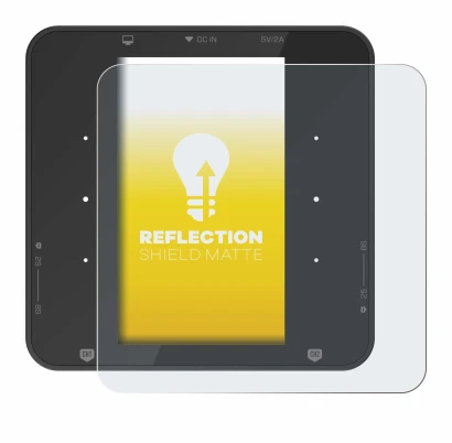 Image of the device ISDT P30 with a wide variety of screen protectors.