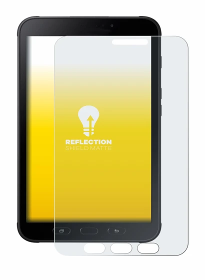 Image of the device Samsung Galaxy Tab Active 2 SM-T395 with a wide variety of screen protectors.