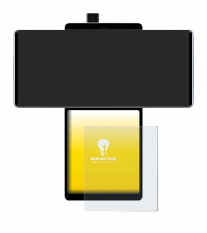 Image of the device LG Wing (Back display) with a wide variety of screen protectors.