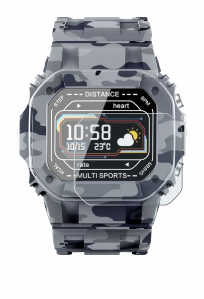 Image of the device JAY-tech SWi2 with a wide variety of screen protectors.
