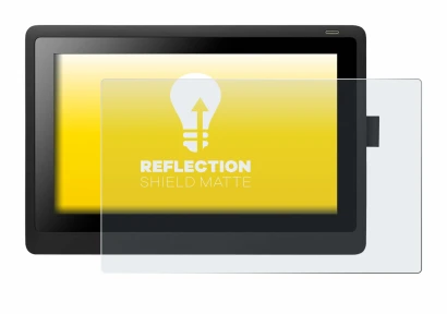 Image of the device Wacom Cintiq 16 with a wide variety of screen protectors.