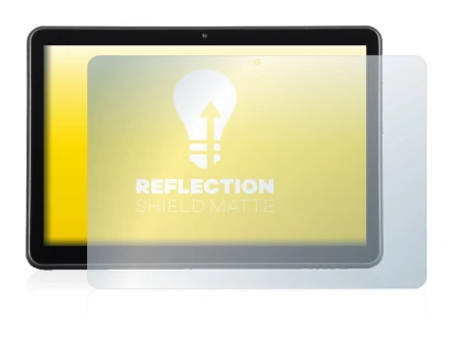 Image of the device Wortmann Terra Pad 1006 with a wide variety of screen protectors.