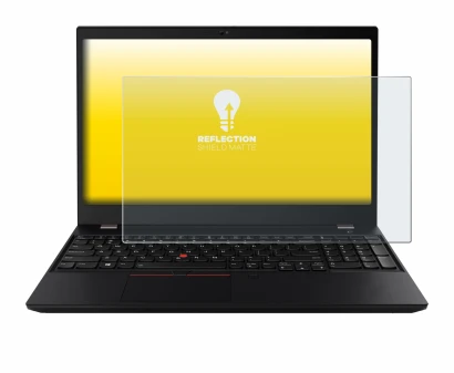 Image of the device Lenovo ThinkPad T15 with a wide variety of screen protectors.