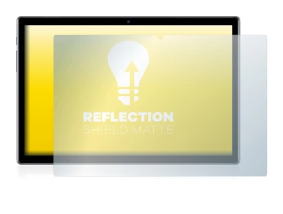 Image of the device Teclast P20HD with a wide variety of screen protectors.