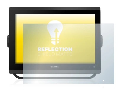 Image of the device Garmin GPSMAP 1223 with a wide variety of screen protectors.