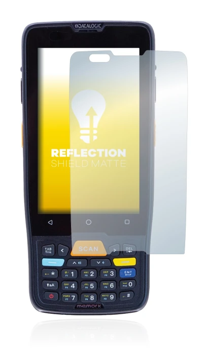 Image of the device Datalogic Memor K with a wide variety of screen protectors.