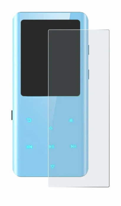 Image of the device AGPtek A19X with a wide variety of screen protectors.