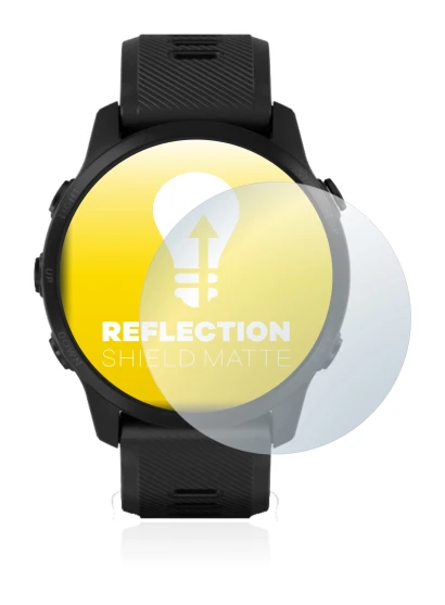 Image of the device Garmin Forerunner 945 LTE with a wide variety of screen protectors.