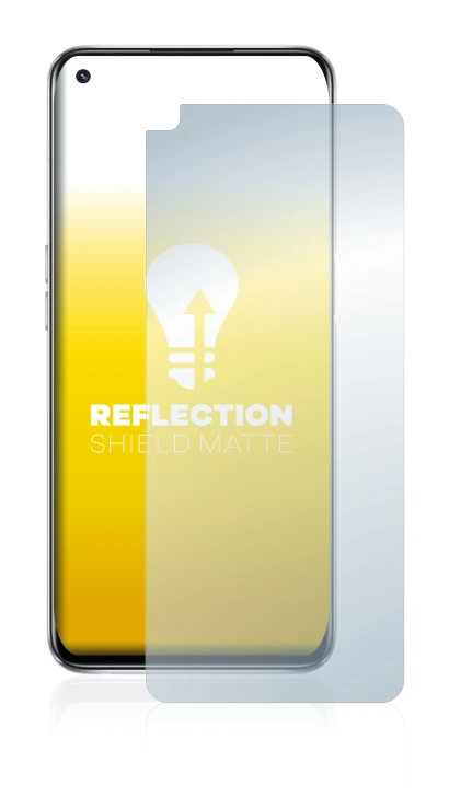 Image of the device Oppo A54 5G with a wide variety of screen protectors.