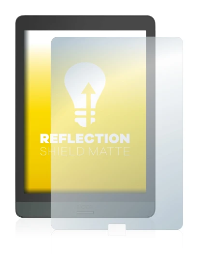 Image of the device Boox Nova 3 with a wide variety of screen protectors.