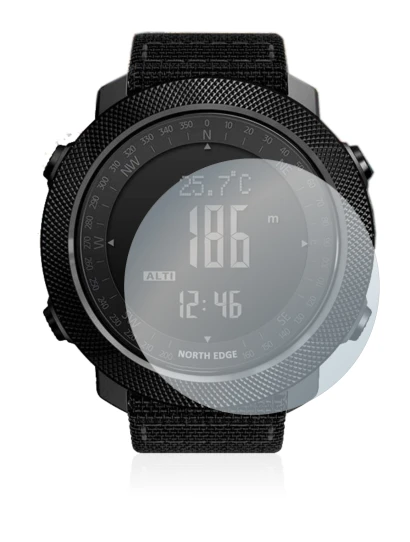 Image of the device Explopur North Edge Apache with a wide variety of screen protectors.
