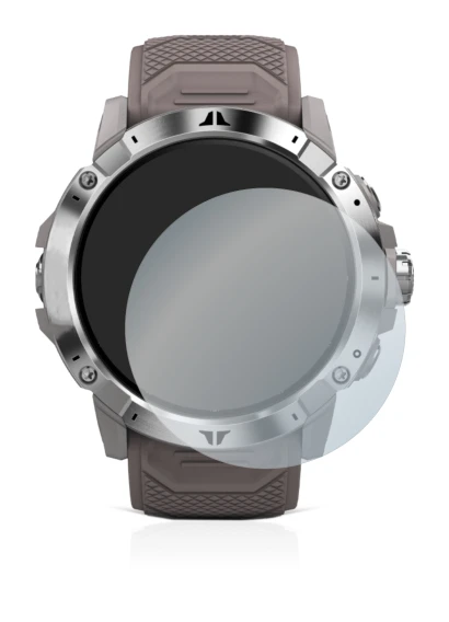 Image of the device Coros Vertix 2 with a wide variety of screen protectors.