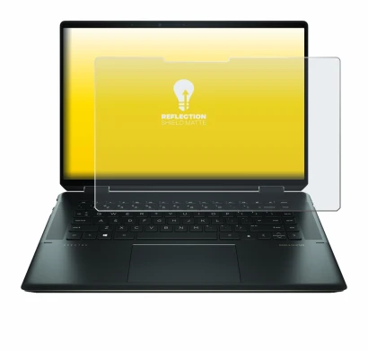 Image of the device HP Spectre x360 16" 2-in-1 2021 with a wide variety of screen protectors.