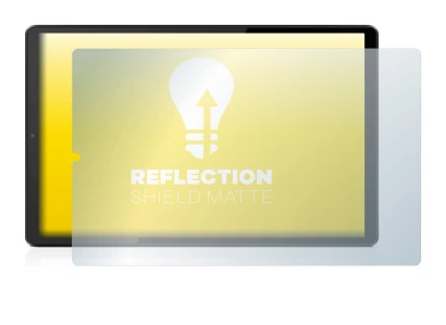 Image of the device Lenovo Tab K10 with a wide variety of screen protectors.