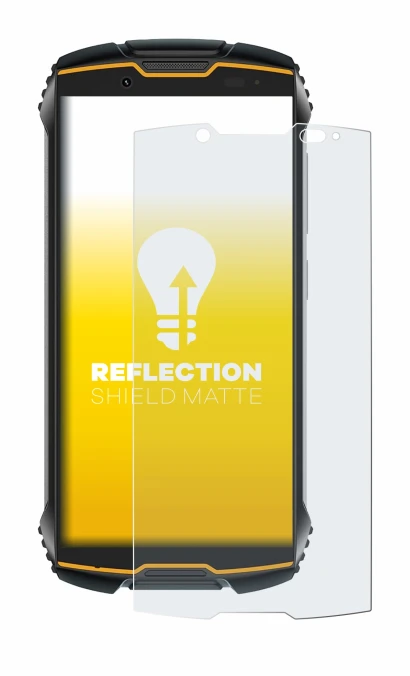 Image of the device Cubot King Kong Mini 2 with a wide variety of screen protectors.