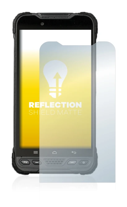 Image of the device UniStrong UT12P with a wide variety of screen protectors.