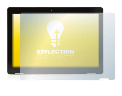 Image of the device Hannspree Pad Apollo 2 with a wide variety of screen protectors.