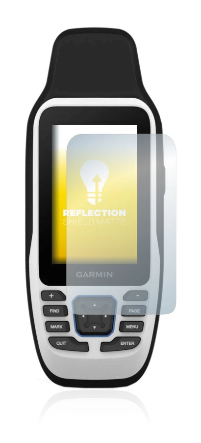 Image of the device Garmin GPSMAP 79s with a wide variety of screen protectors.