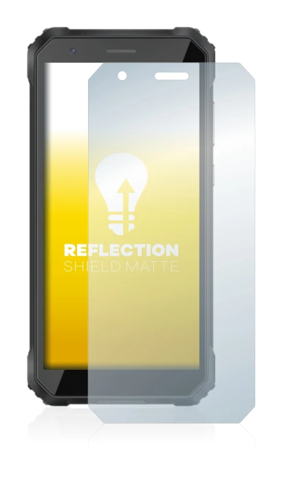 Image of the device Blackview Oscal S60 Pro with a wide variety of screen protectors.