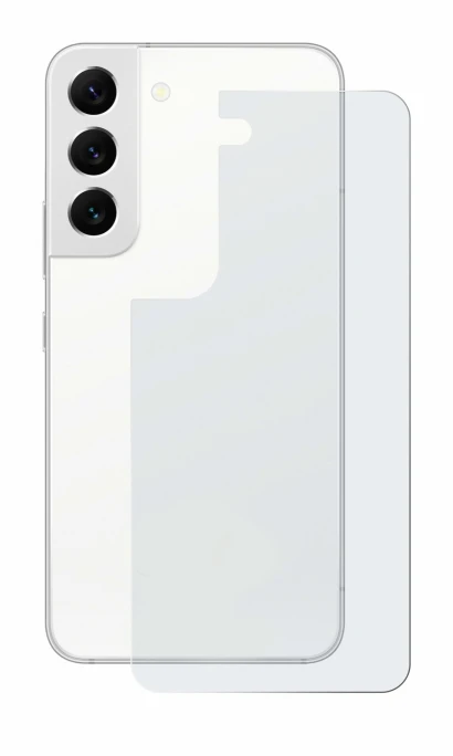 Image of the device Samsung Galaxy S22 5G (Back) with a wide variety of screen protectors.