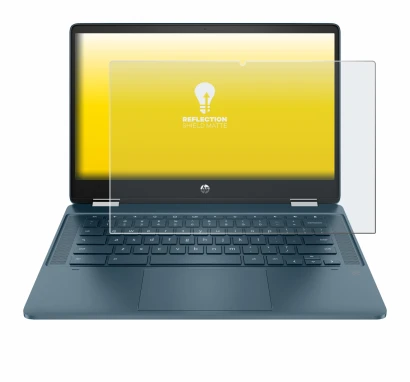 Image of the device HP Chromebook x360 (14b-cbX) with a wide variety of screen protectors.