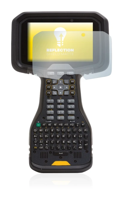 Image of the device Trimble TSC5 with a wide variety of screen protectors.