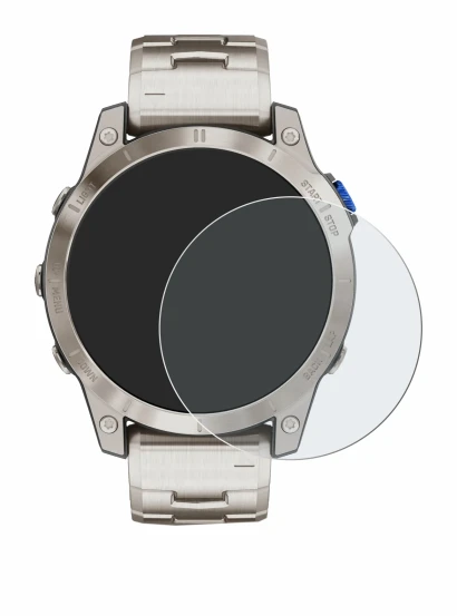 Image of the device Garmin D2 Mach 1 with a wide variety of screen protectors.