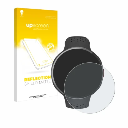 Front side of a product packaging with the brand logo upscreen. Next to it is the device Polar Pacer Pro shown with the corres