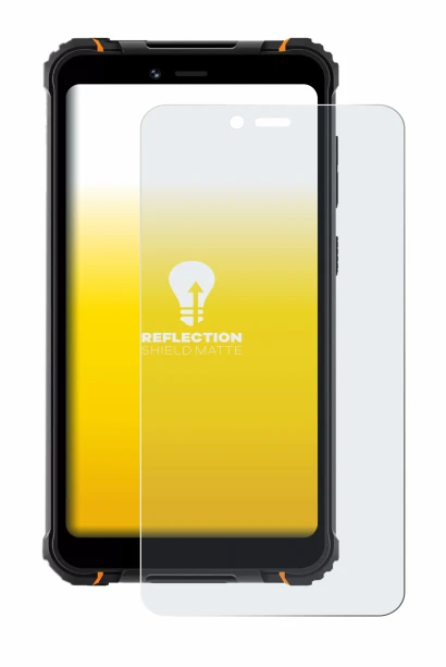 Image of the device Hotwav T5 Pro with a wide variety of screen protectors.