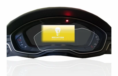 Image of the device Audi A4 B9 2017 Virtual Cockpit with a wide variety of screen protectors.