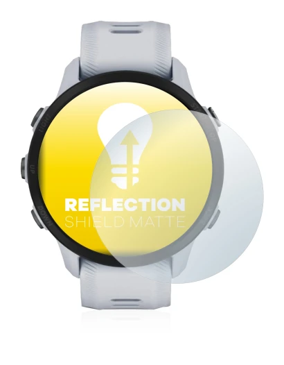 Image of the device Garmin Forerunner 955 Solar with a wide variety of screen protectors.