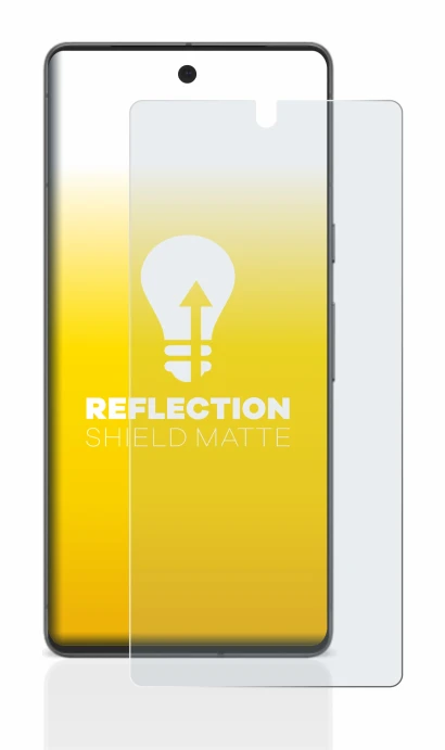 Image of the device Google Pixel 7 with a wide variety of screen protectors.