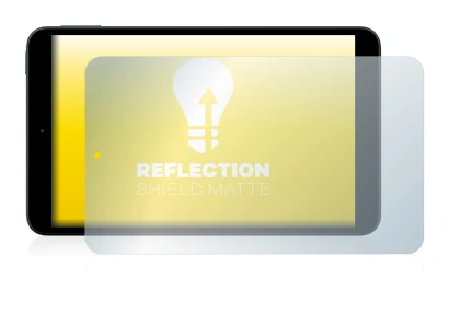 Image of the device Nokia T10 with a wide variety of screen protectors.