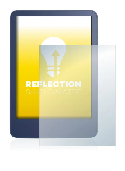 Image of the device Amazon Kindle Reader 2022 with a wide variety of screen protectors.